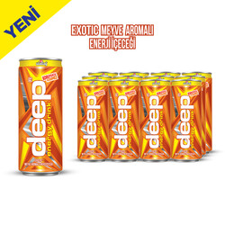  - Deep Enerji Exotic Kutu 250 ml 12&prime;li Paket