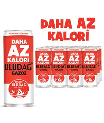 DAHA AZ KALORİ Efsane Uludağ Gazozu Kutu 330 ml 12′li