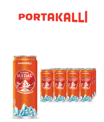 Efsane Uludağ Portakallı Gazozu Kutu 330 ml 12′li Paket