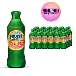  - Uludağ Frutti Mango-Ananas Cam 200 ml 24′lü Paket