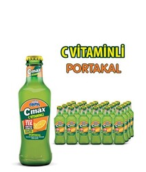  - Uludağ Frutti C Max Portakal Cam 200 ml 24′lü Paket