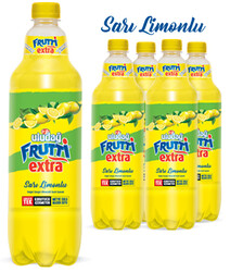 Uludağ Frutti Extra Sarı Limon Pet 1 LT 4 lü Paket