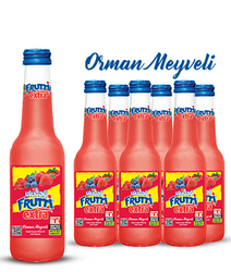 Uludağ Frutti Extra Orman Meyveleri Cam 250 ml 6′lı Paket