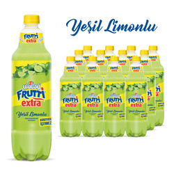  - Uludağ Frutti Extra Yeşil Limon Pet 1 LT 12'li Paket