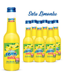 Uludağ Frutti Extra Sarı Limon Cam 250 ml 6′lı