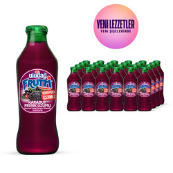  - Uludağ Frenk Üzümü - Karadut Cam 200 ml 24′lü Paket