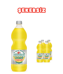 Uludağ Limonata Şekersiz Pet 1 Lt 4′lü Paket
