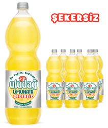 Uludağ Limonata Şekersiz Pet 2 Lt 6′lı Paket