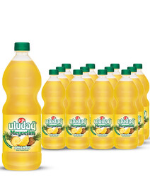 Uludağ İçecek - Uludağ Meyvelim Ananas Pet 1 Lt 12'li Paket
