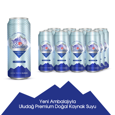 Uludağ Premium Su Kutu 330 ml 12′li Paket